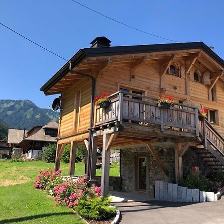 Chalet Cosy Et Moderne Vue Montagnes Seytroux Kültér fotó