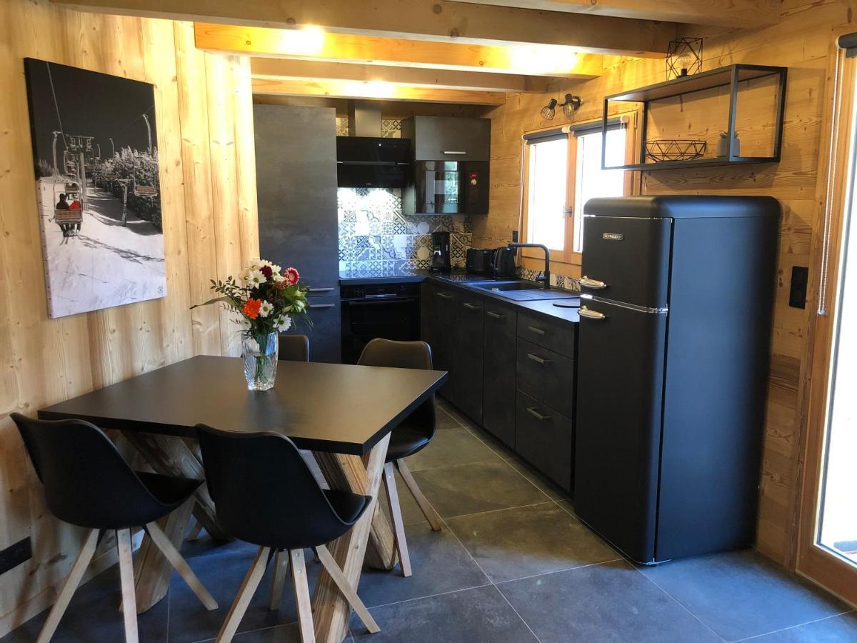 Chalet Cosy Et Moderne Vue Montagnes Seytroux Kültér fotó