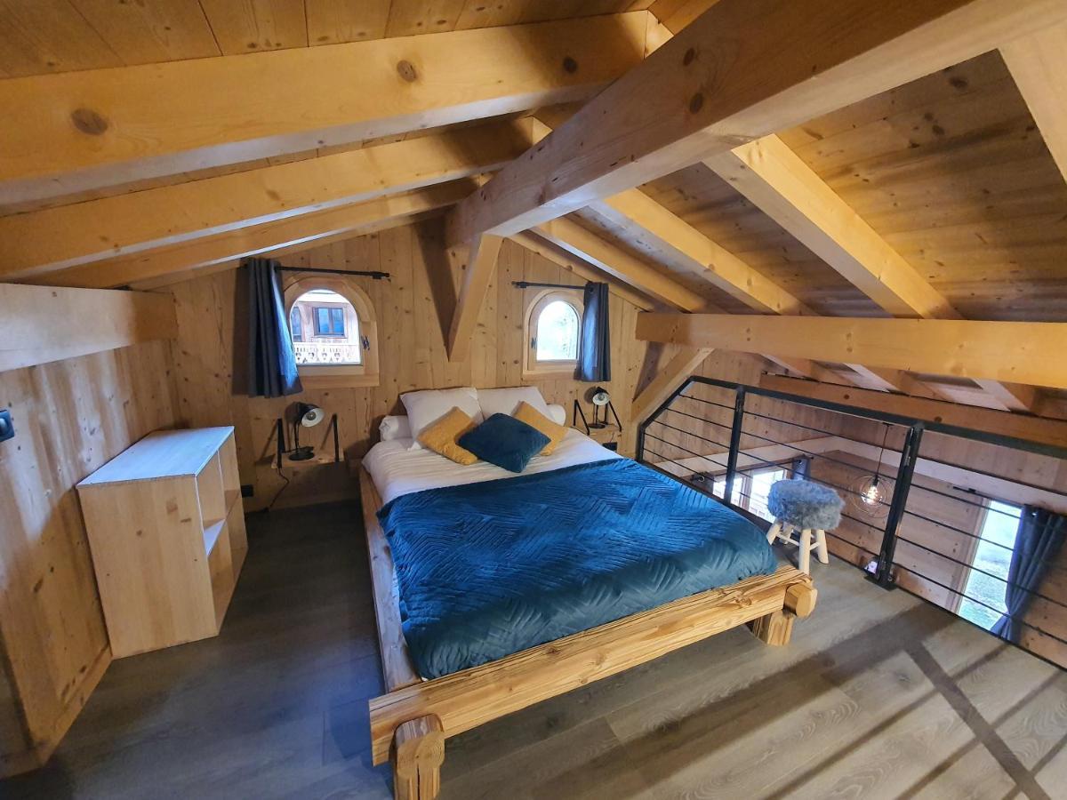 Chalet Cosy Et Moderne Vue Montagnes Seytroux Kültér fotó