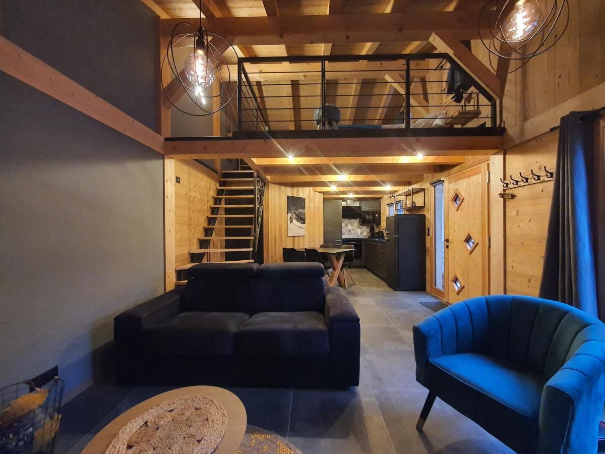 Chalet Cosy Et Moderne Vue Montagnes Seytroux Kültér fotó