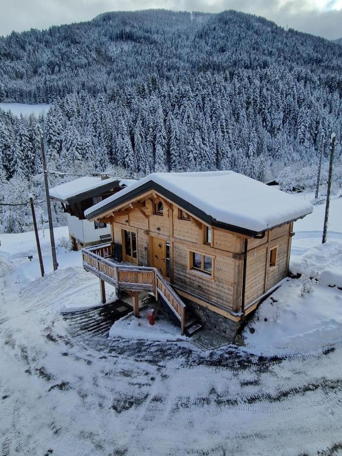 Chalet Cosy Et Moderne Vue Montagnes Seytroux Kültér fotó